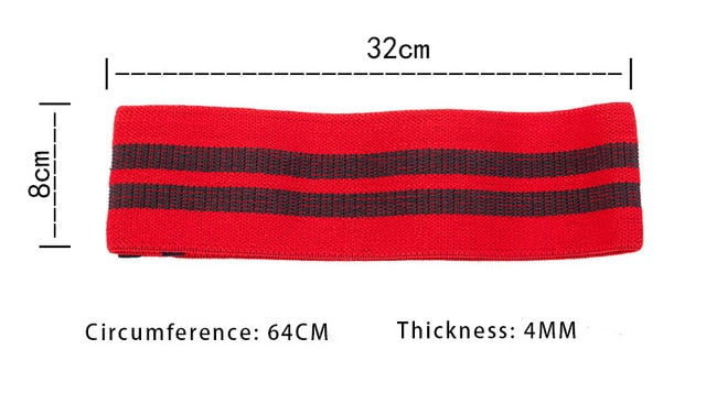 3 Piece Set - Bands for Resistance Training for Glutes and Hips