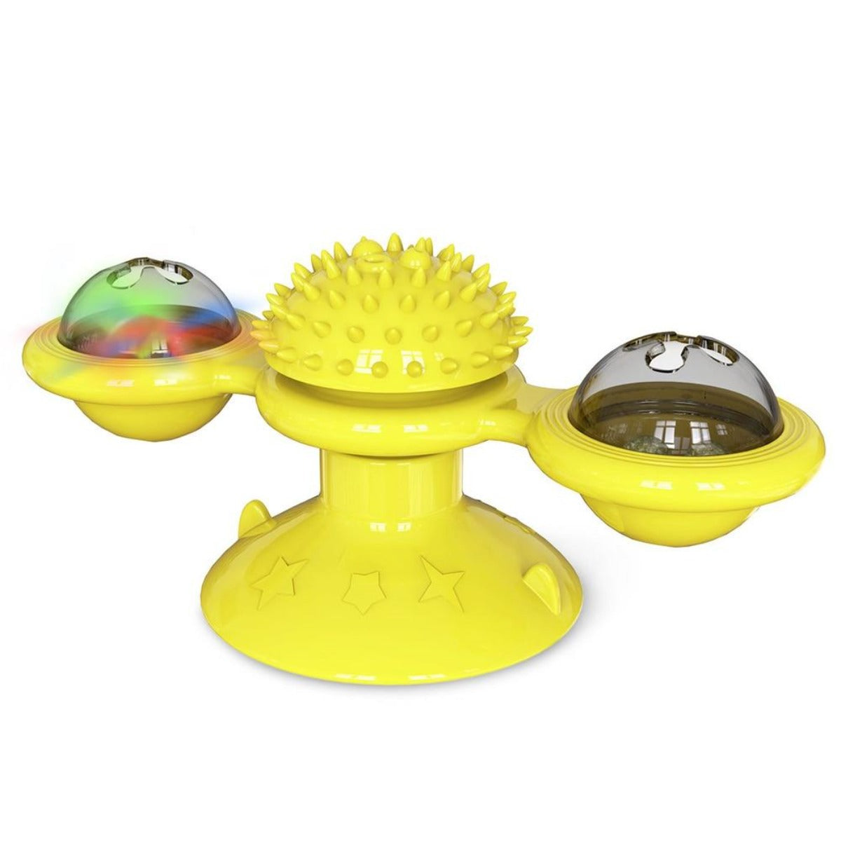 Whirling LED Balls for Cats