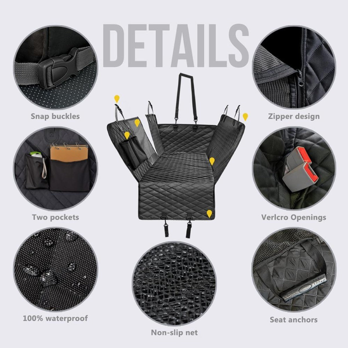 Water-Resistant Coverings for Car Seats that Protect Your Pets