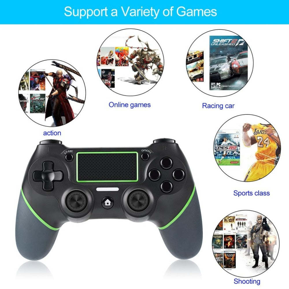 Stealth Ninja Gaming Controller - Alpha 1: Wireless Bluetooth Dual Shock