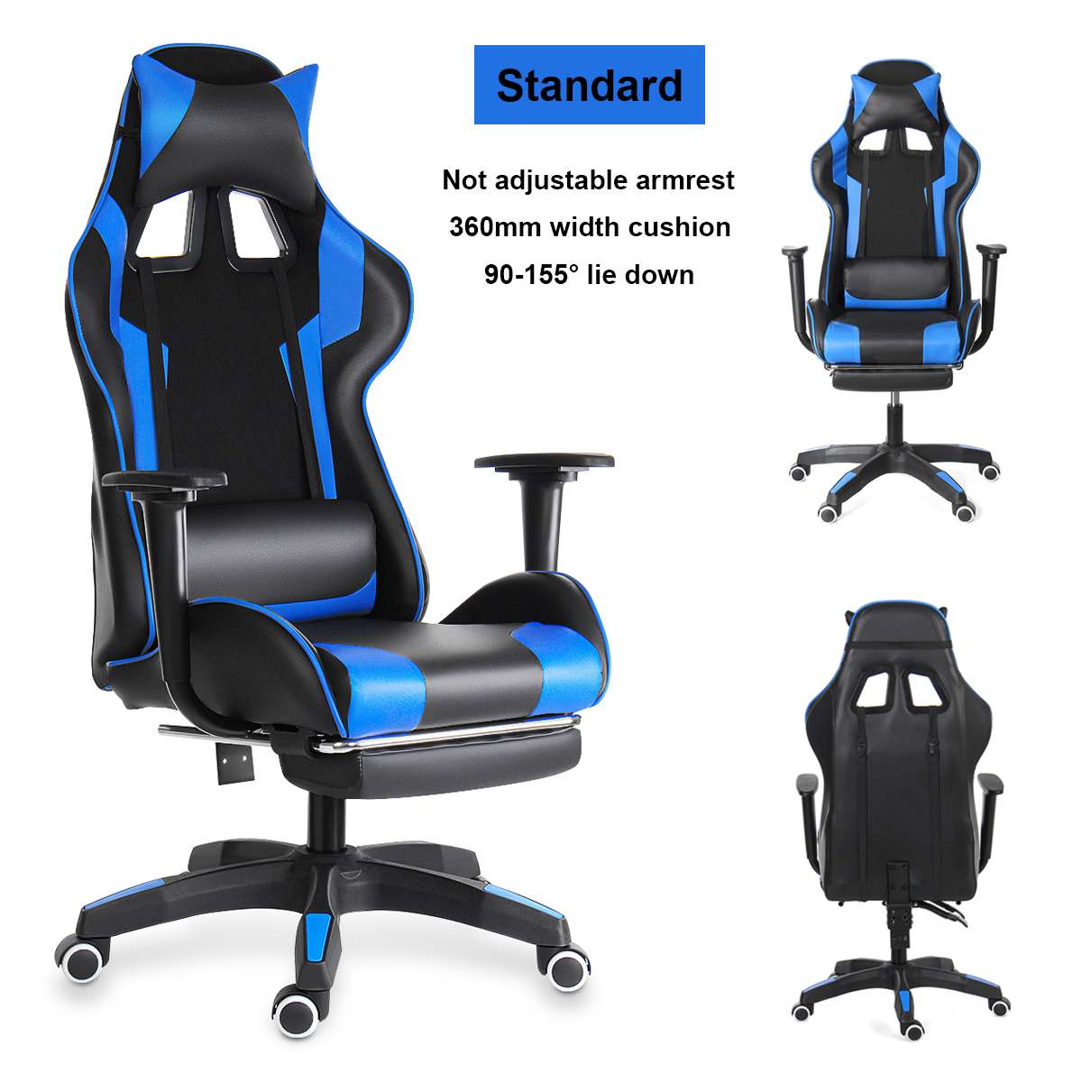 Vegan Leather Gaming Chair - Ninja Dragon Edition