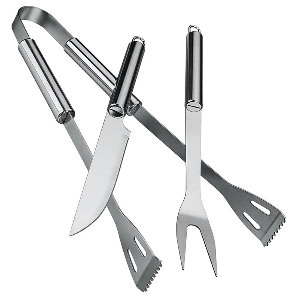 20-Piece Stainless Steel Barbecue Utensil Set