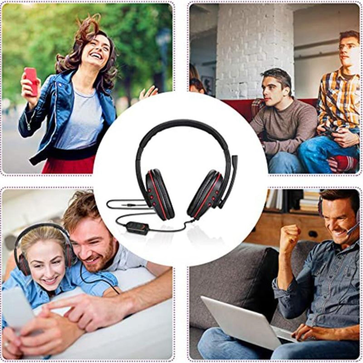 Wired Stereo Gaming Headset - Dragon Space S3600