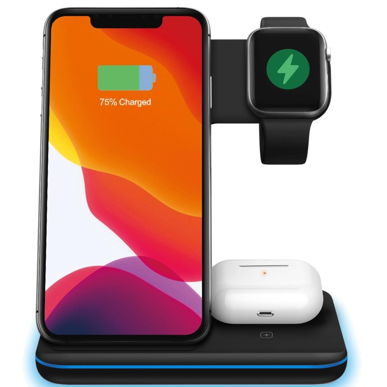 15W Fast Wireless Charging Station for Mobile Phones - The Ultimate Ninja Power Charger