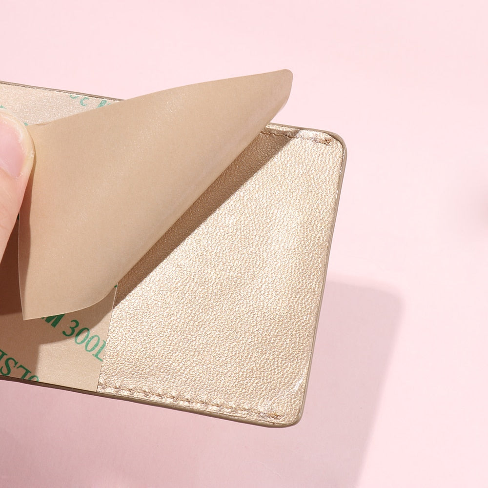 Universal Sparkling Sequins Adhesive Pocket for Mobile Phone Covers