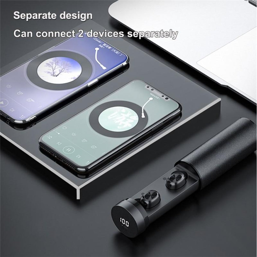 T8 Ninja Dragons True Wireless Bluetooth 5.0 Earbuds: Clear and Distinct