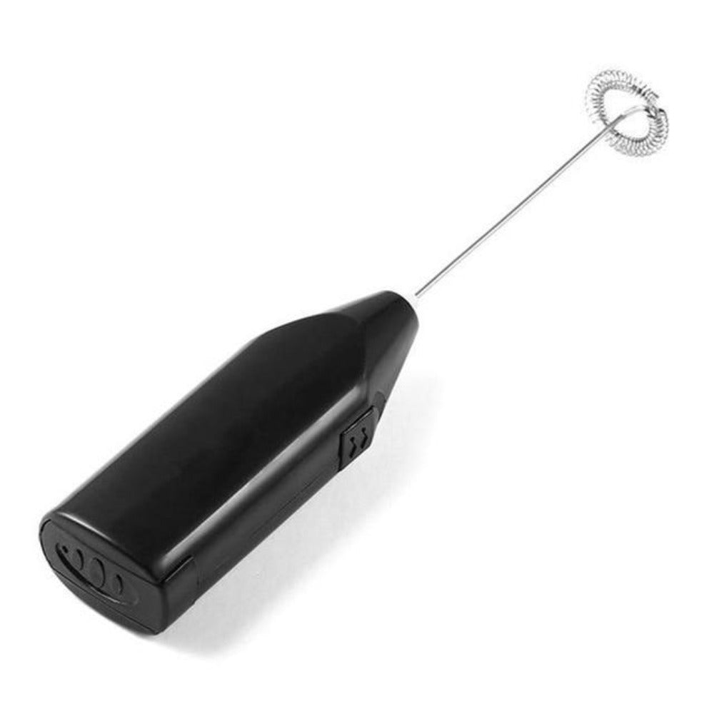 2-Piece Set of Cordless Electric Whisks for Frothing Milk, Lattes, and Eggs