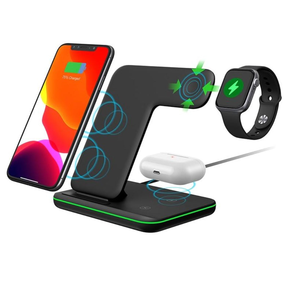 15W Fast Wireless Charging Station for Mobile Phones - The Ultimate Ninja Power Charger