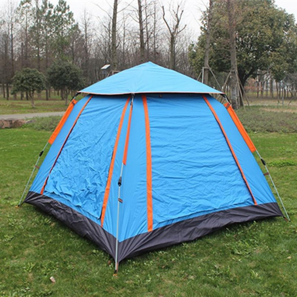 UV-Resistant Waterproof Camping Tent - Spacious Double Layer Design