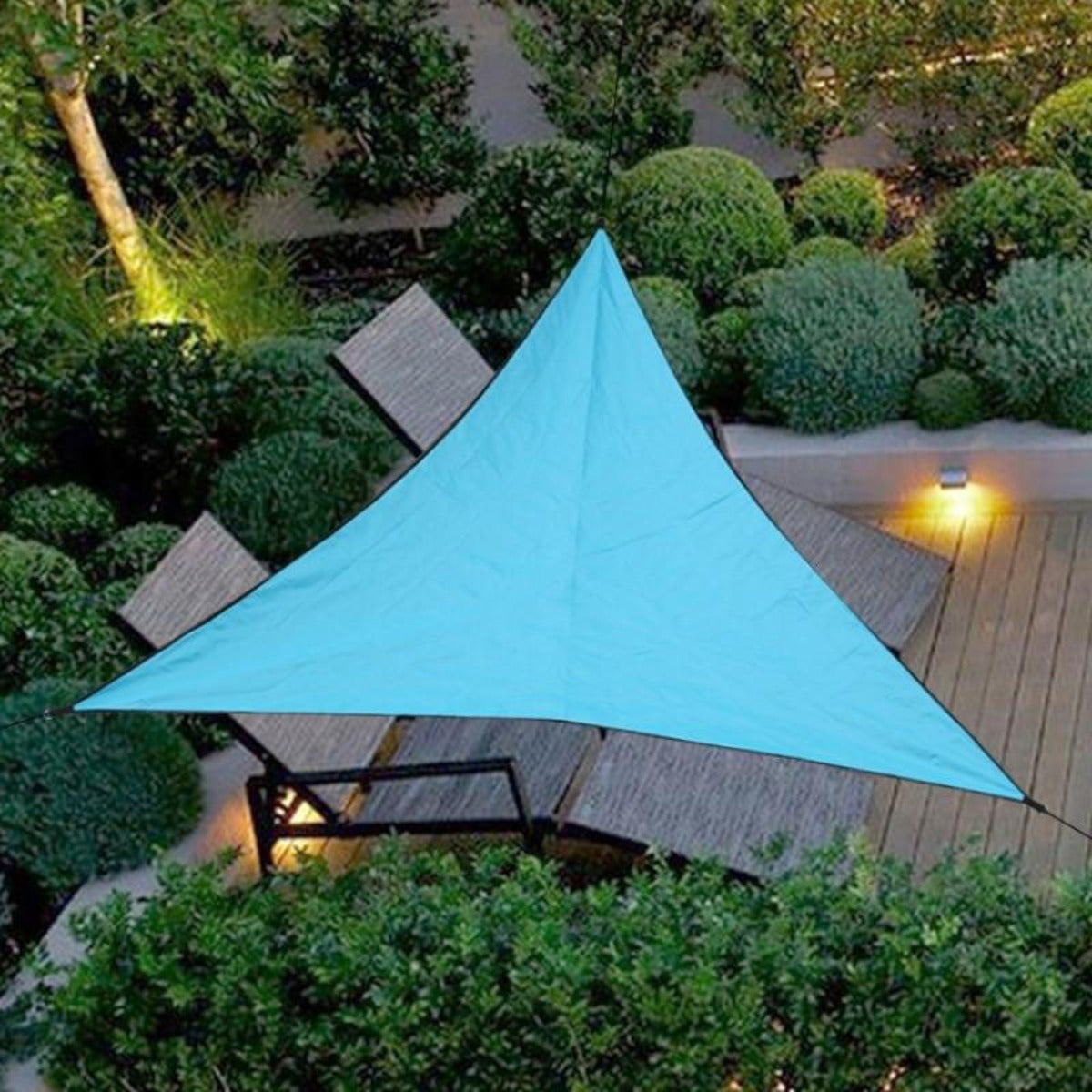 Waterproof Outdoor Canopy Shade Cover - 9ft x 9ft