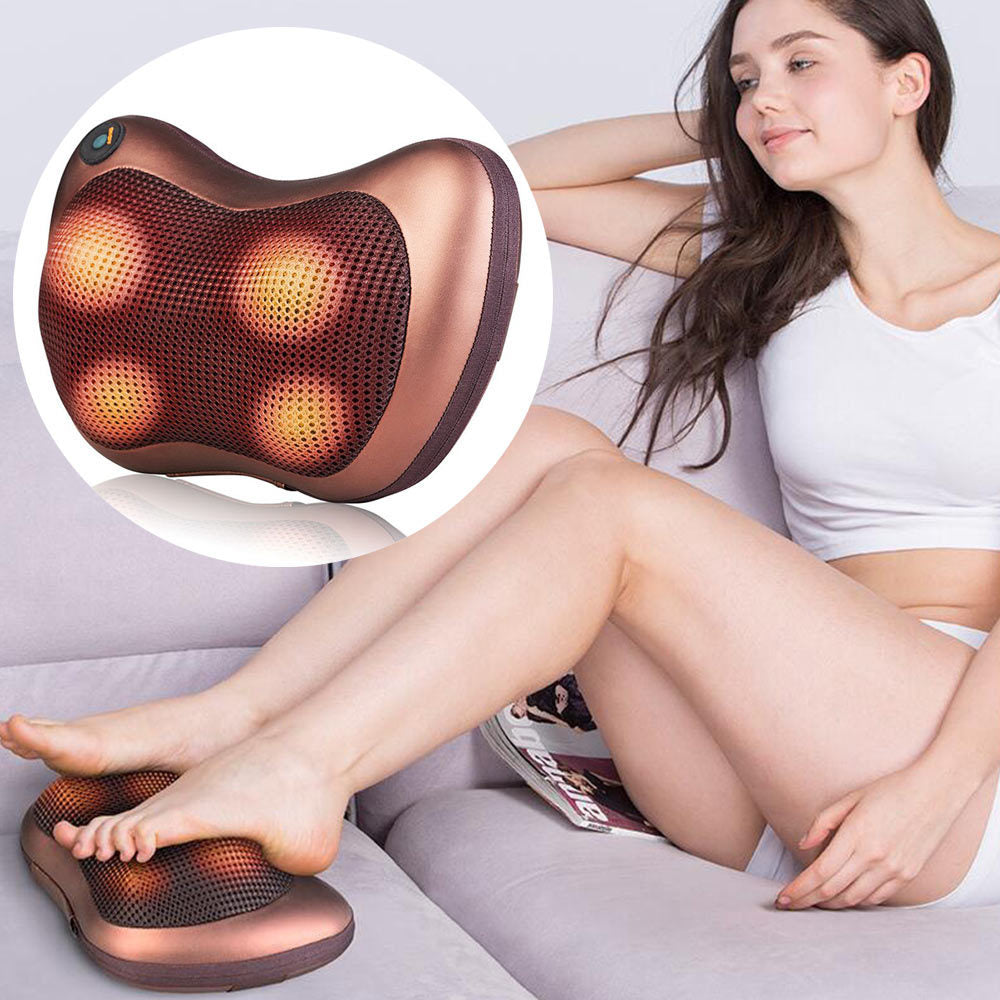 4-Headed Portable Massage Cushion
