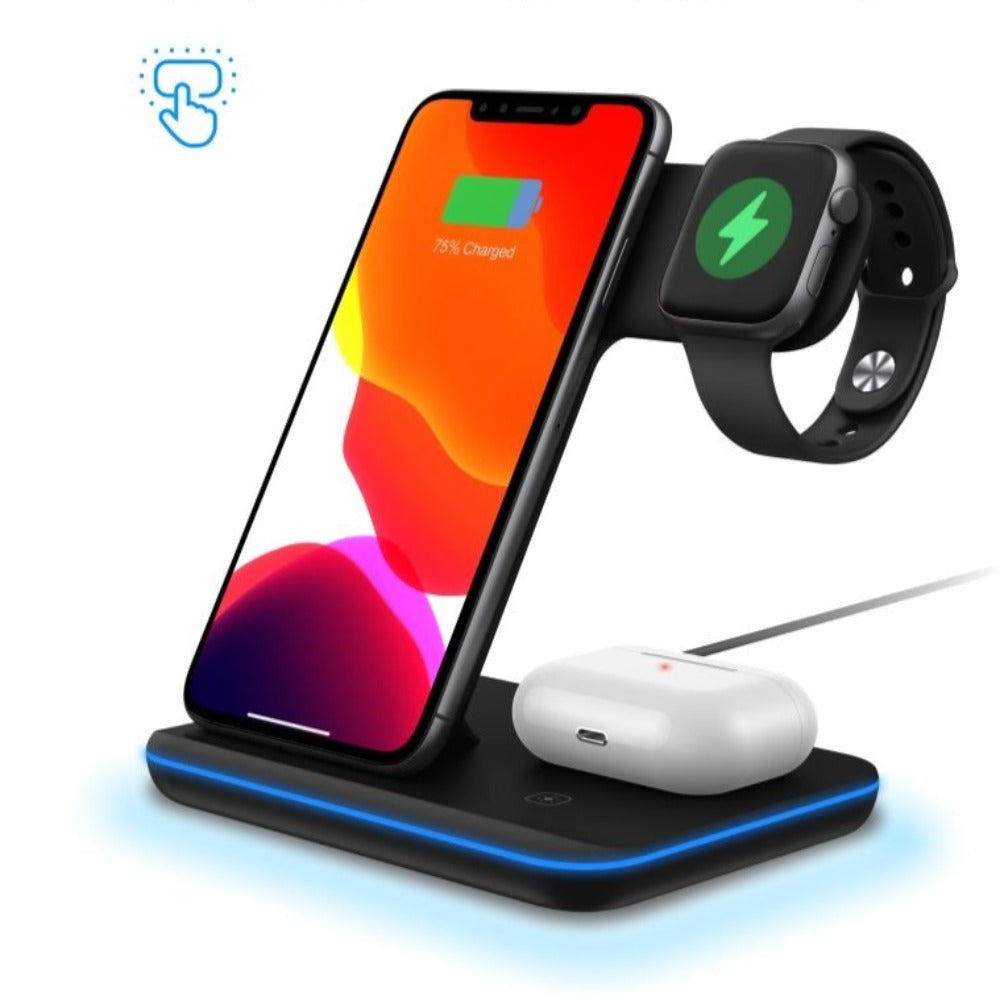 15W Fast Wireless Charging Station for Mobile Phones - The Ultimate Ninja Power Charger