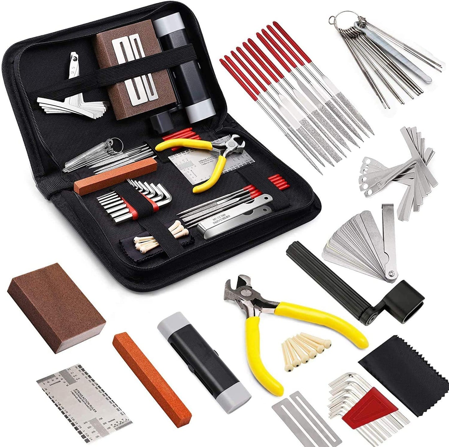 45-Piece Set of Tool Kit for Guitar Repair