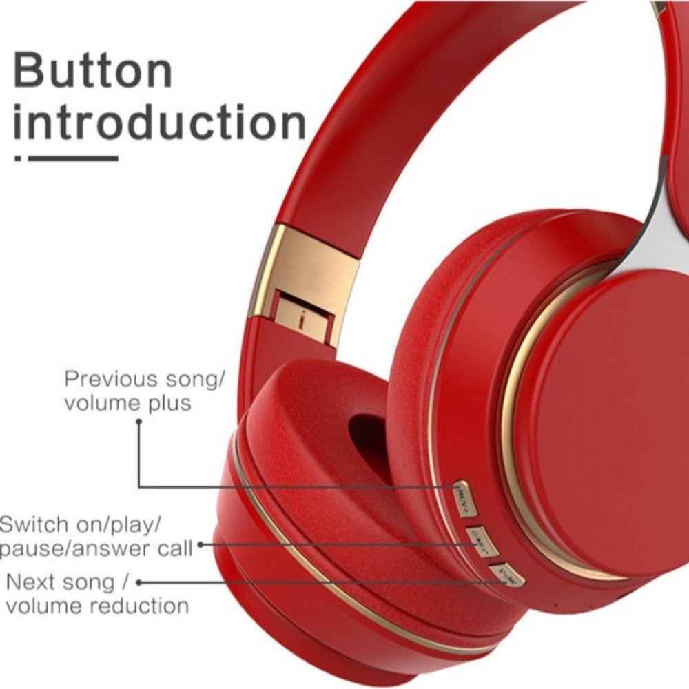 Wireless Gaming Headset with TF card slot - Dragon Edition
