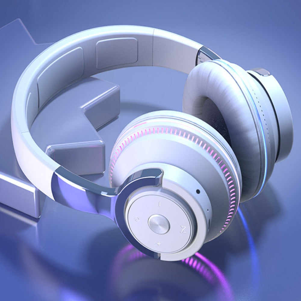 Wireless Gaming Headset with Bluetooth for Light Changing - Ninja Dragon