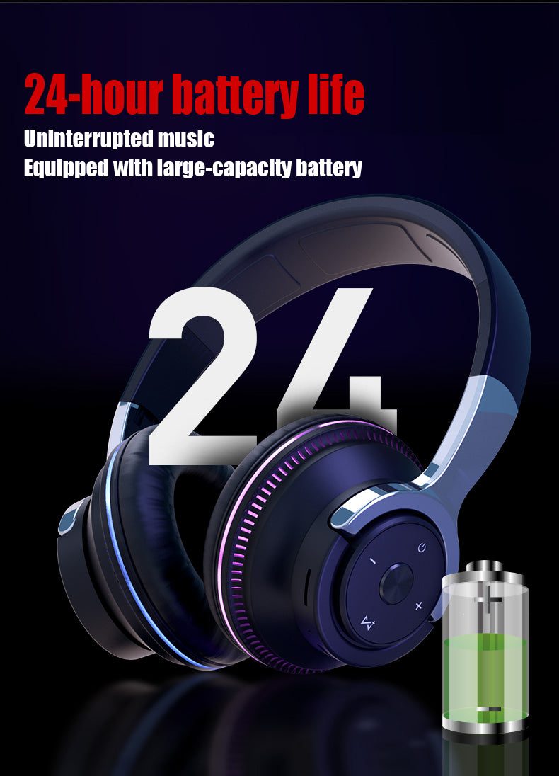 Wireless Gaming Headset with Bluetooth for Light Changing - Ninja Dragon