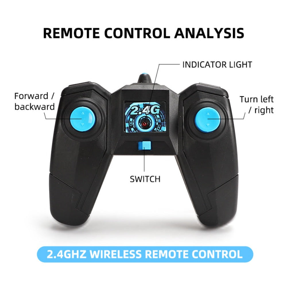 Waterproof 4WD Dual Control RC Stunt Car - All Terrain 2.4GHz