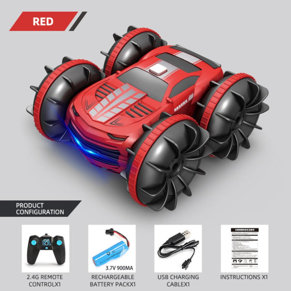 Waterproof 4WD Dual Control RC Stunt Car - All Terrain 2.4GHz