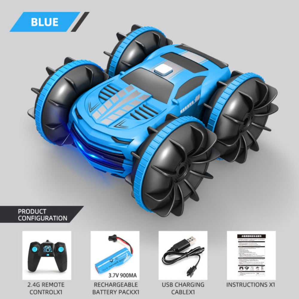 Waterproof 4WD Dual Control RC Stunt Car - All Terrain 2.4GHz
