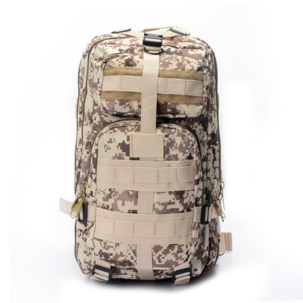 Waterproof Outdoor Backpack for Hiking and Camping with Military-Inspired Design