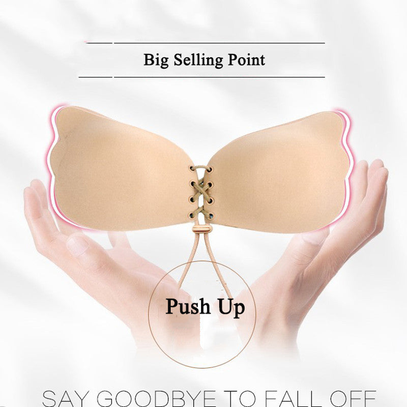 Silicone Butterfly Strapless Enhancing Bra