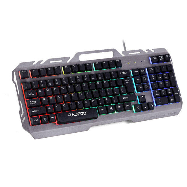 Illuminate Your Gaming with the Y3N USB Wired Colorful LED Keyboard for Ninja Dragons