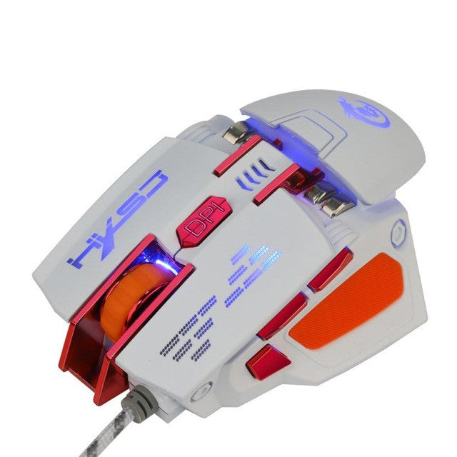 4000DPI Optical Wired Gaming Mouse with 7D Buttons