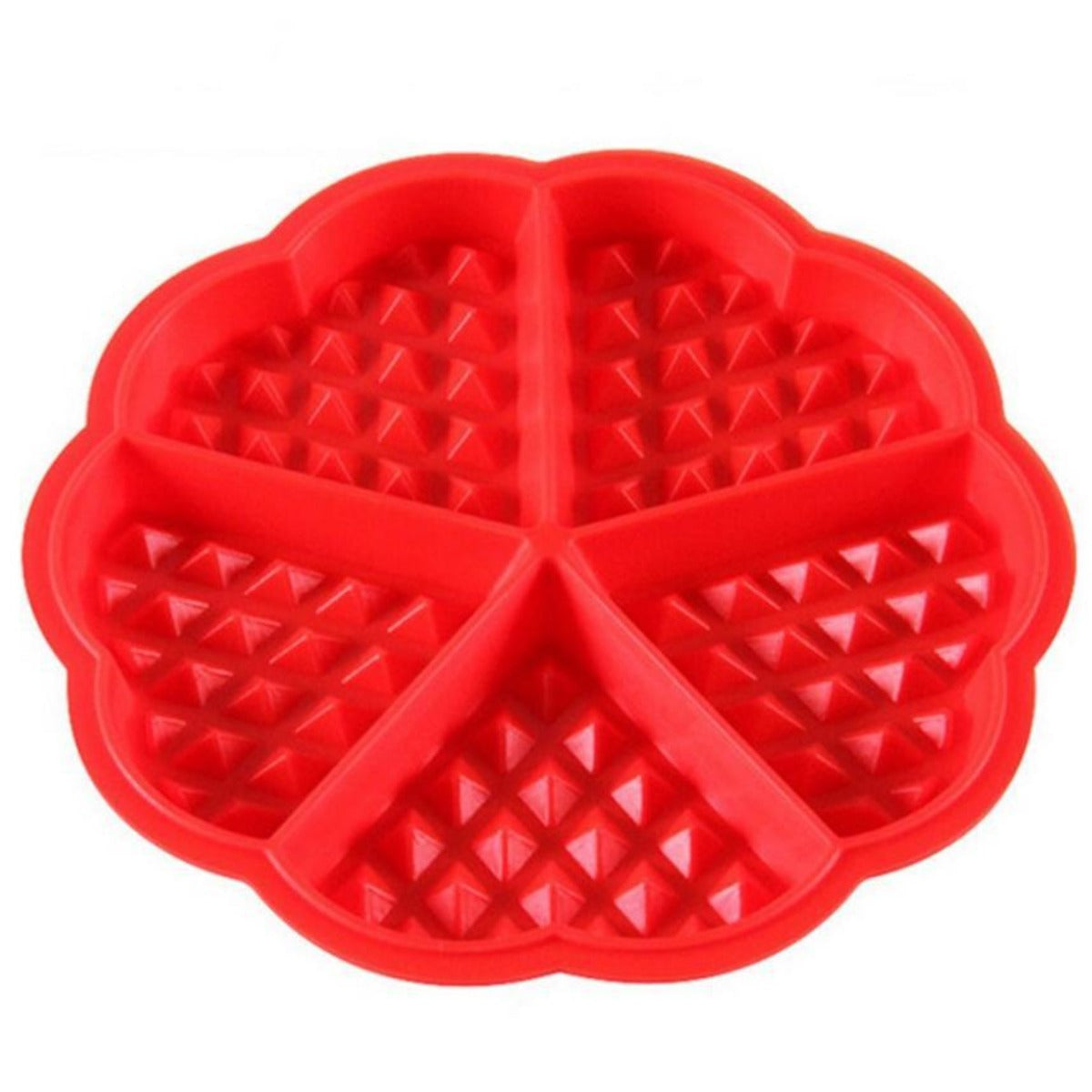3-Piece Set of Mini Round Pancake and Waffle Molds