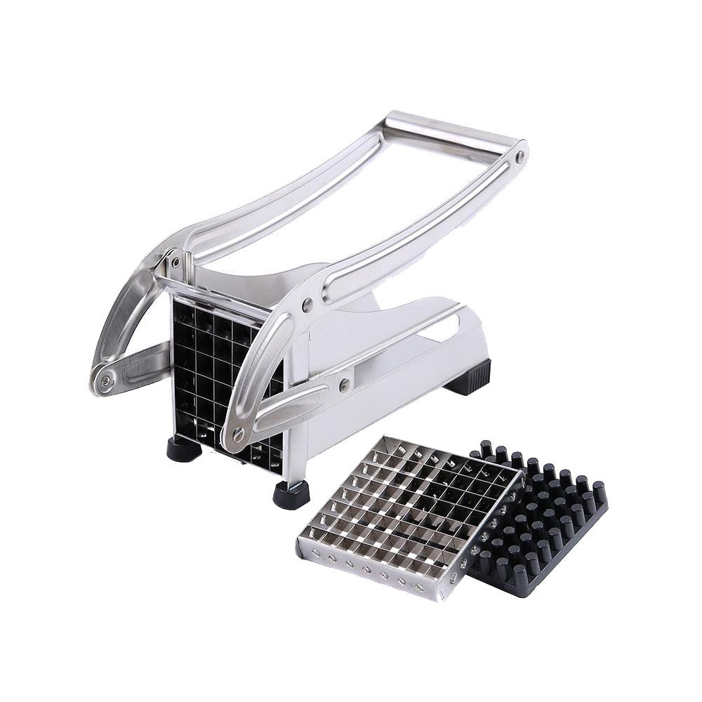 Two Varieties of Blades Stainless Steel Potato and French Fries Cutter