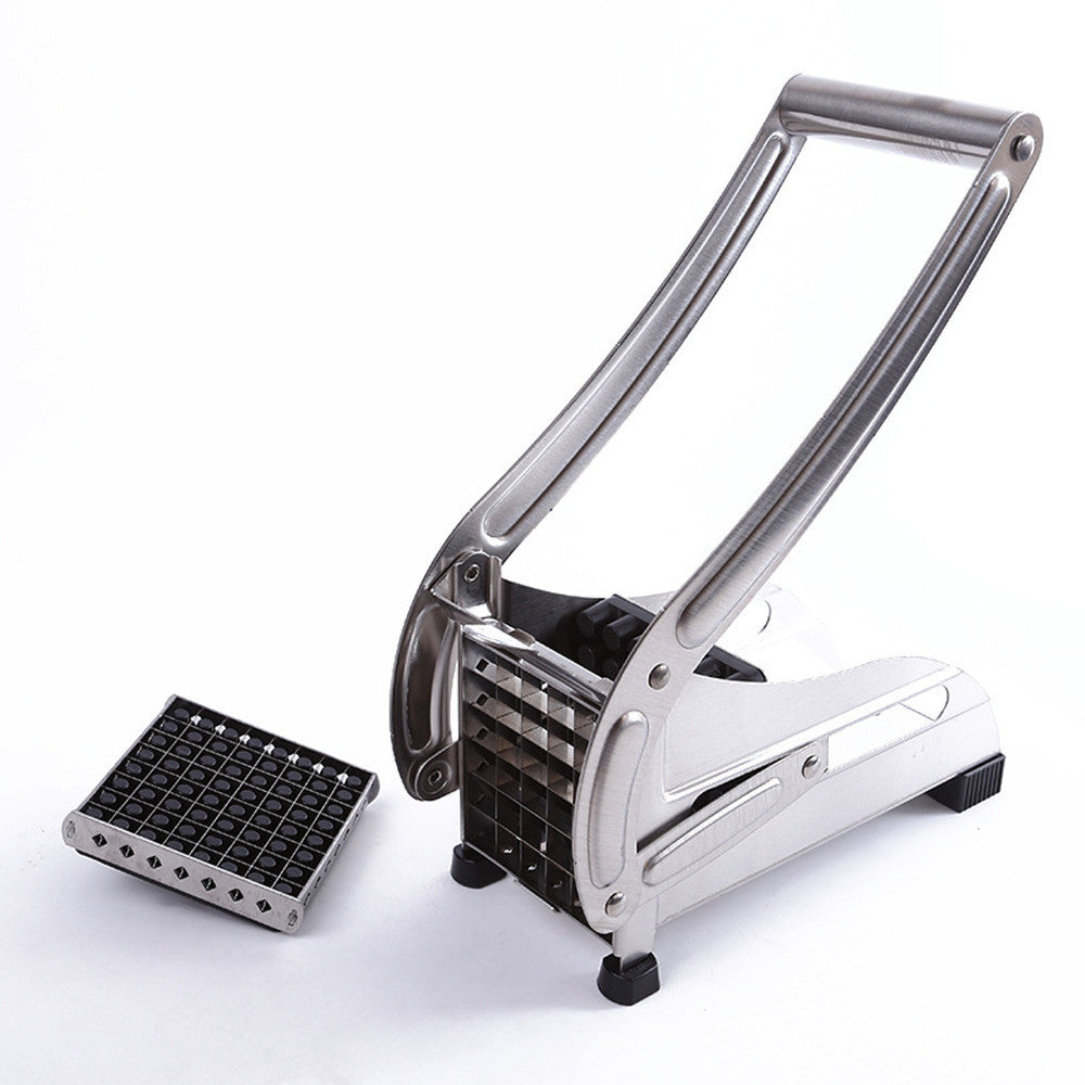 Two Varieties of Blades Stainless Steel Potato and French Fries Cutter