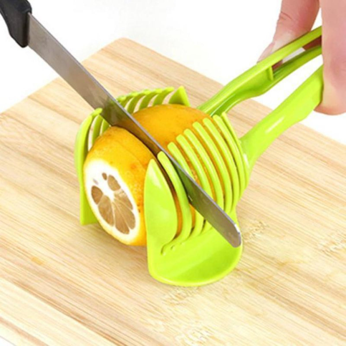 Vegetable and Fruit Cutting Tool with Holder