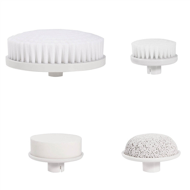 Water-Resistant 4-in-1 Portable Versatile Facial Brush Cleanser and Blackhead Extractor