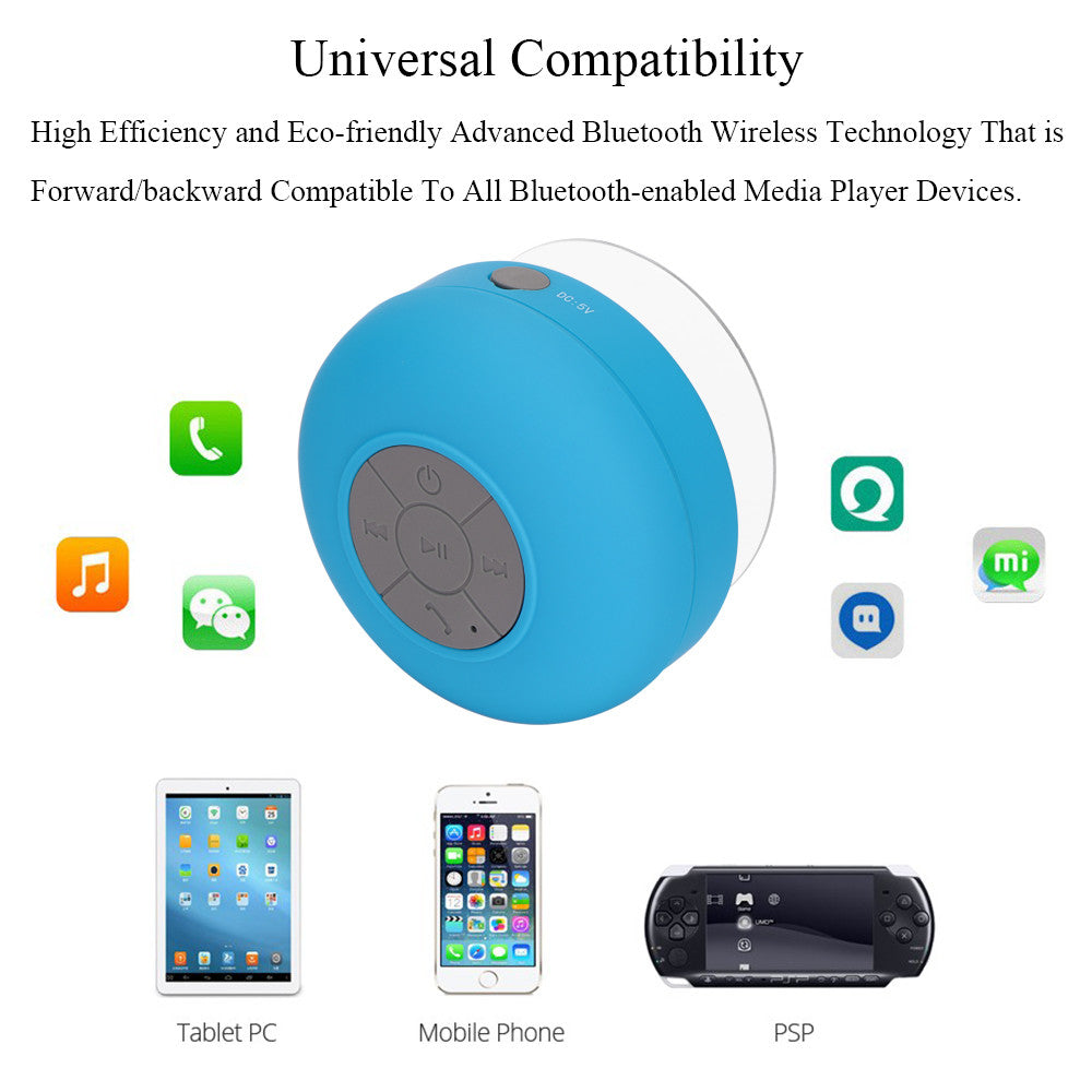 Bluetooth Speakers with Waterproof Capability and Microphone