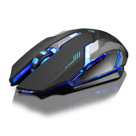 7th Generation Dragon Stealth Wireless Silent LED Backlit USB Optical Gaming Mouse