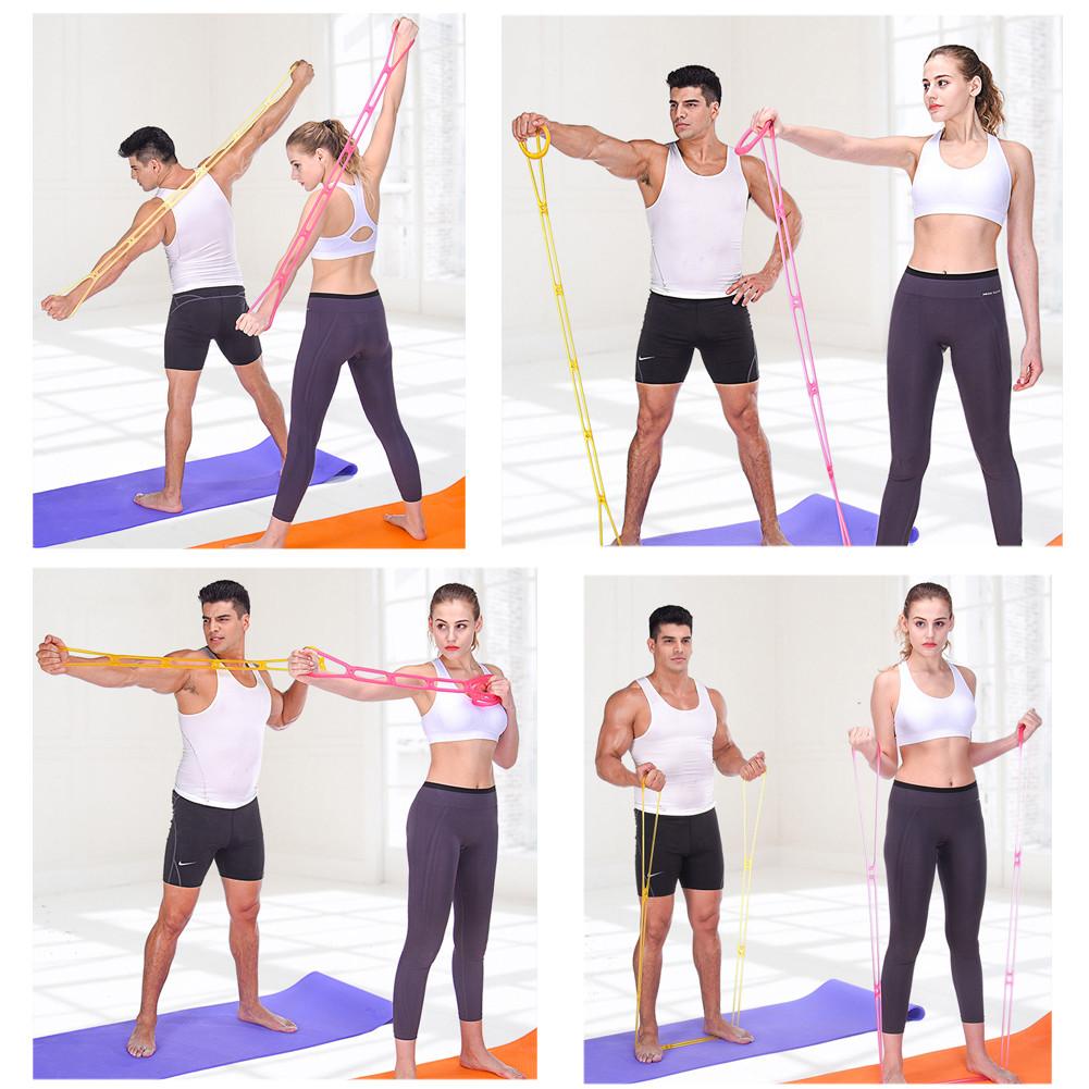 Yoga Band with Silicone Resistance