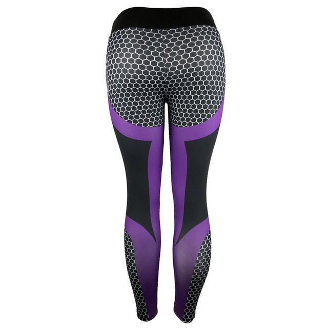 Yoga Leggings with Built-In Push Up for Fitness Training