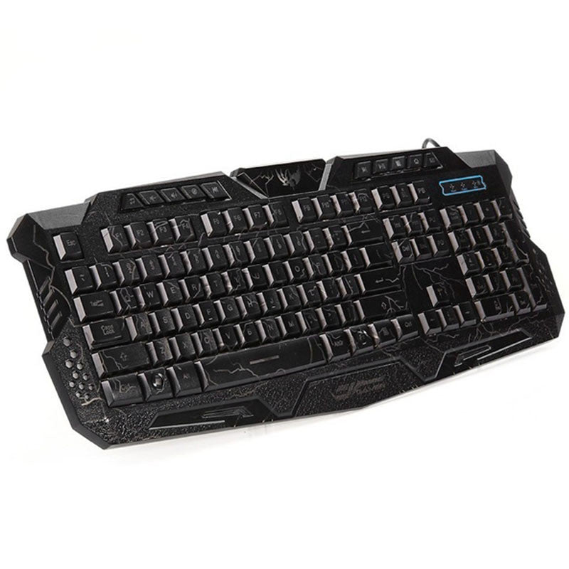 Z8V Wired 3 Backlight Ninja Dragons Gaming Keyboard with Ergonomics