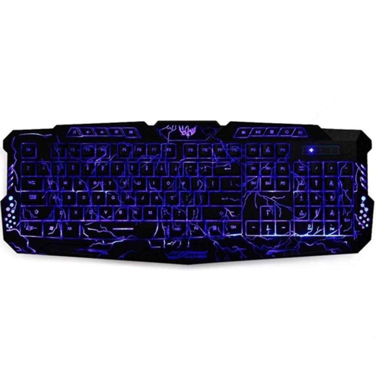 Z8V Wired 3 Backlight Ninja Dragons Gaming Keyboard with Ergonomics
