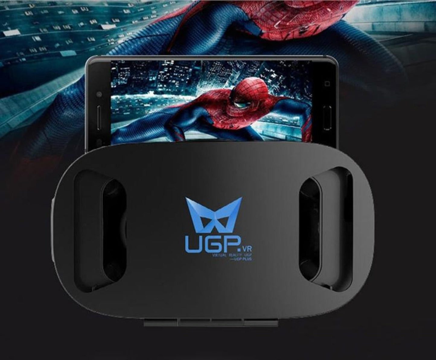 3D Virtual Reality Headset with Integrated Stereo Headphone