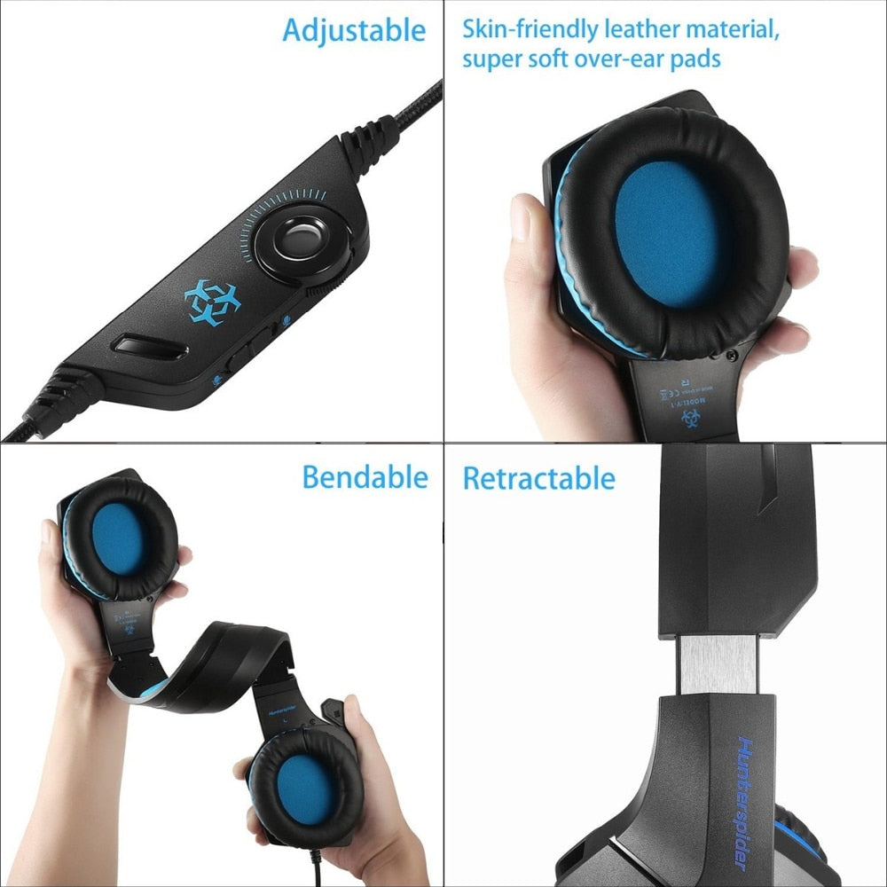 Stereo RGB Gaming Headset with Microphone - Dragon G3X Edition