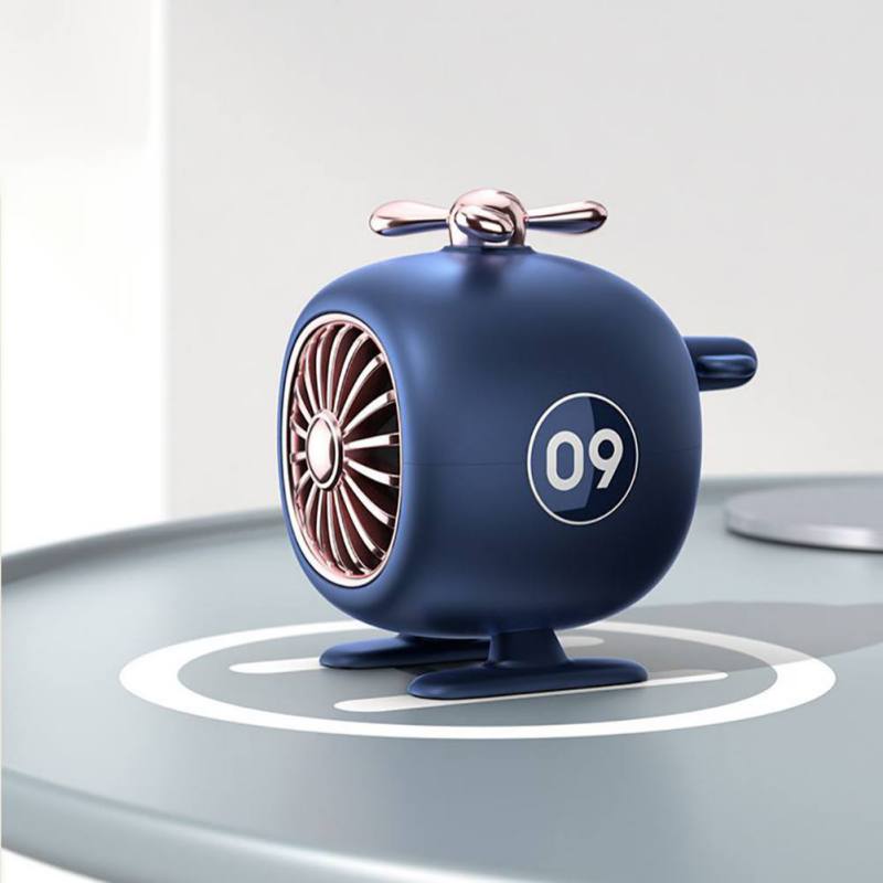 True Wireless Bluetooth 5.0 Mini Helicopter Speakers with Built-in Microphone
