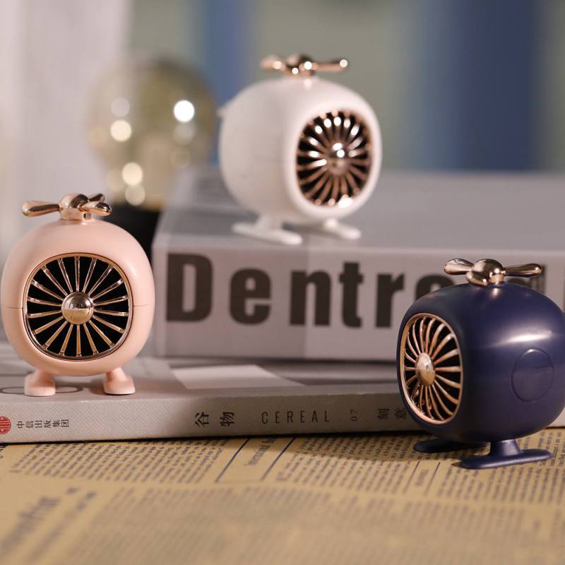 True Wireless Bluetooth 5.0 Mini Helicopter Speakers with Built-in Microphone