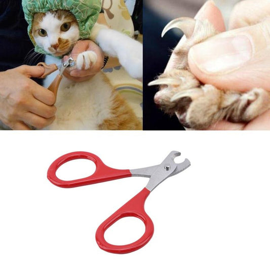 Stainless Steel Feline Nail Clippers 3-Piece Kit