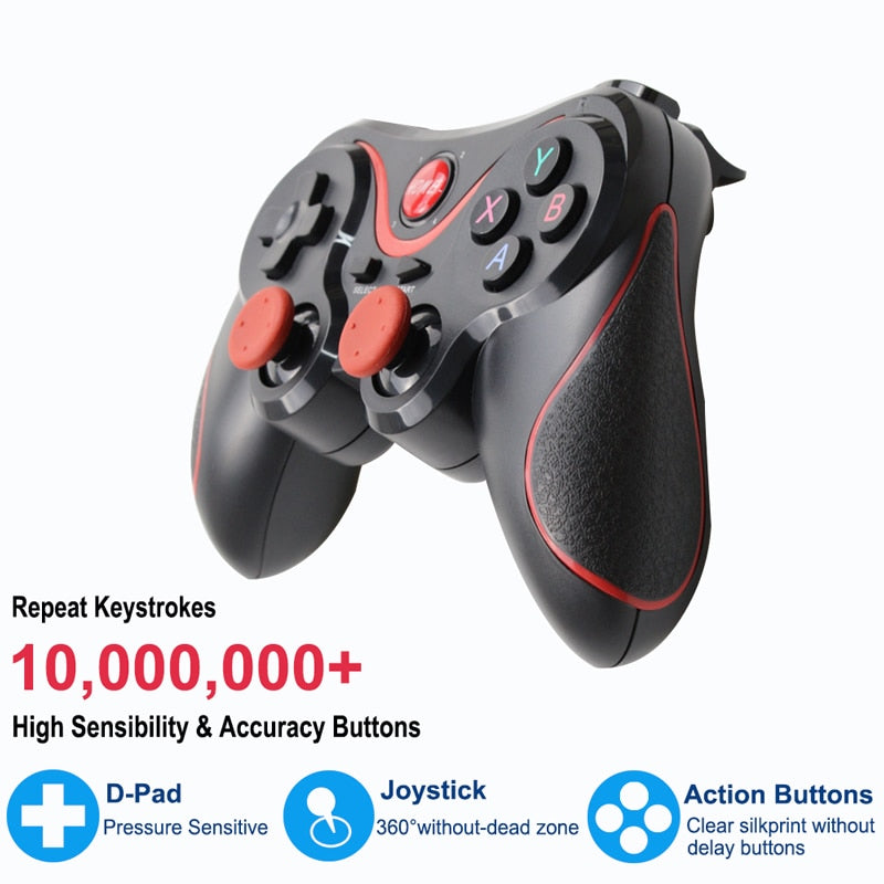Wireless Bluetooth Mobile Gaming Controller for Android and PCs - Dragon TX3 Edition