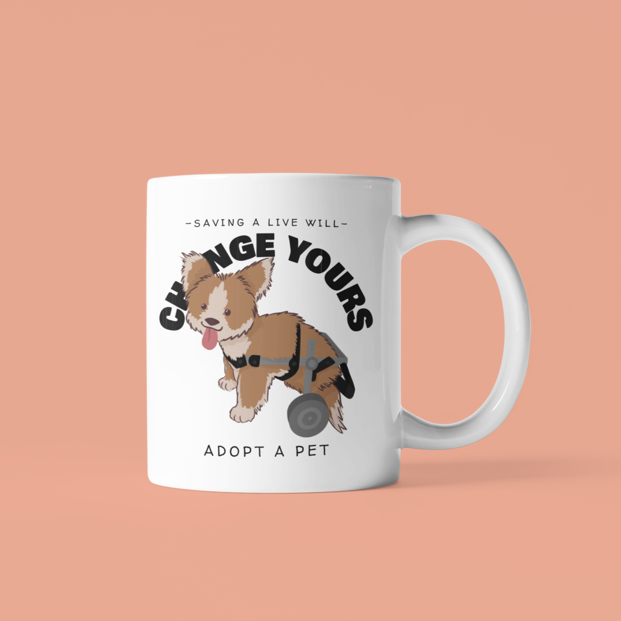 Adopt a Pet Mug: Transforming Lives, Making a Difference