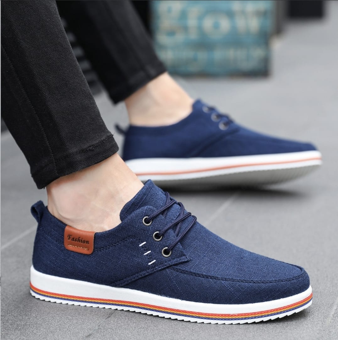 Canvas Loafers for Men's Casual Wear