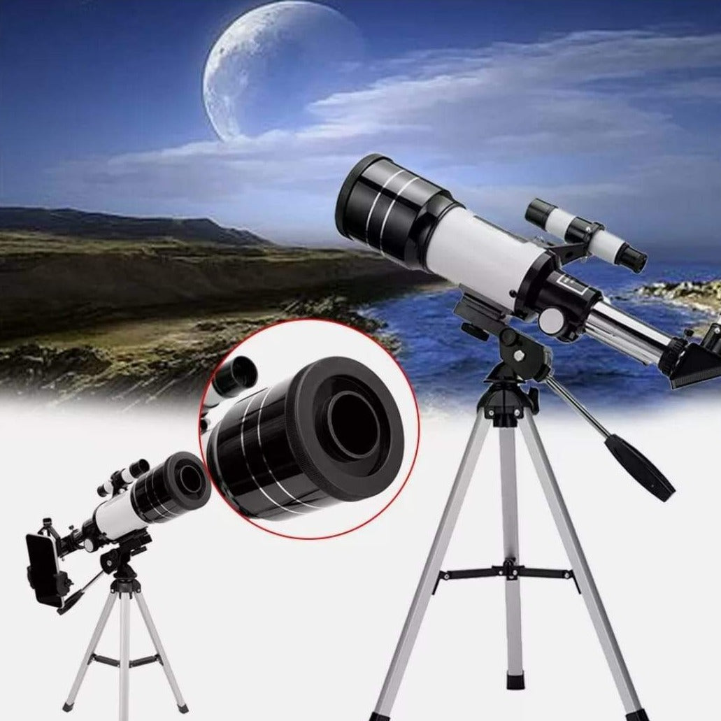 Astronomical Toy Telescope for Exploring the Night Sky and Spotting UFOs