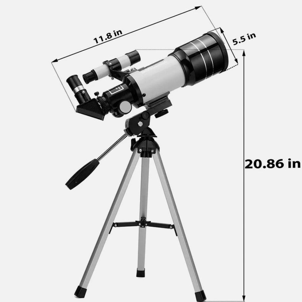 Astronomical Toy Telescope for Exploring the Night Sky and Spotting UFOs