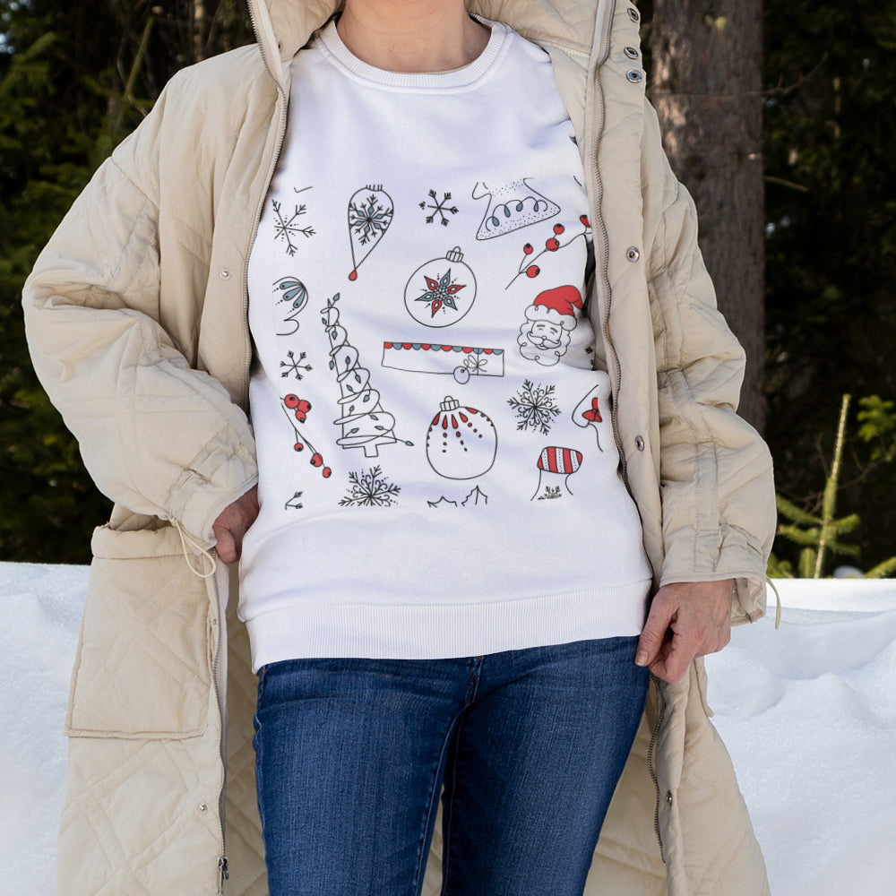 Christmas-themed Sweater for Women