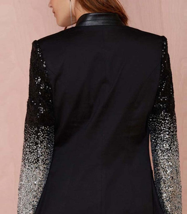 Sequin-Embellished Women's Jacket